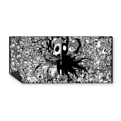 Mousepad Hollow Knight B&W 90x40 Classic | Custom
