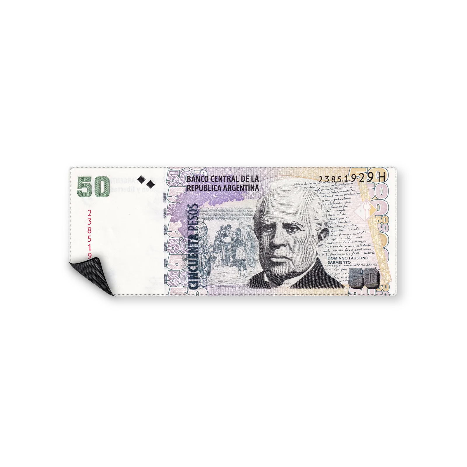 Mousepad 50 pesos 75x32 PRO | Custom