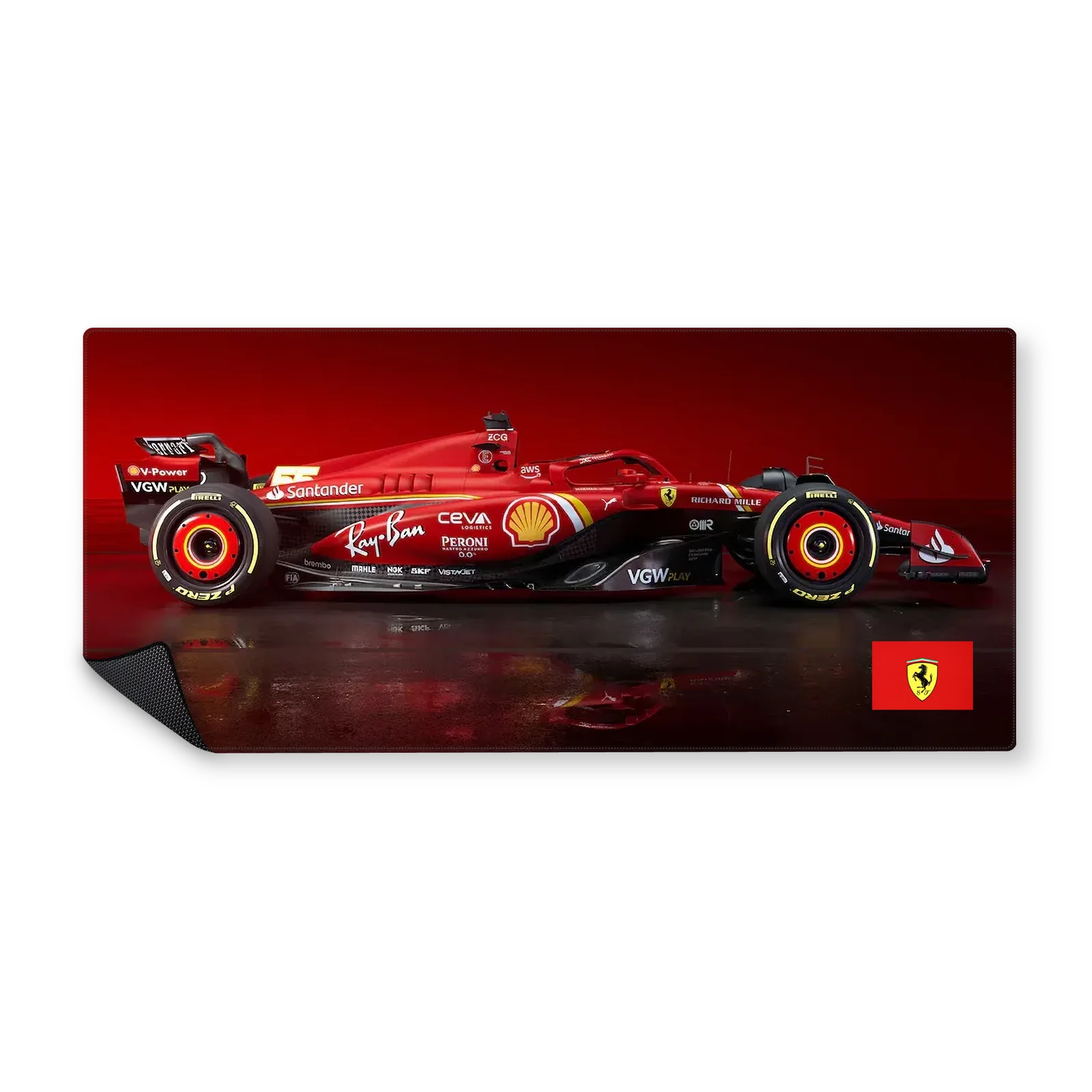 Mousepad auto red bulo rb21 90x40 Classic | Custom