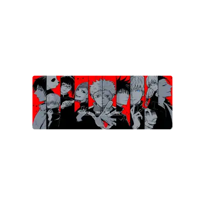 Mousepad Jujutsu Kaisen red 80x30 Classic | Custom