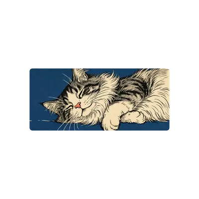 Mousepad michi acostado 90x40 Classic | Custom