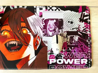 Mousepad PowerGirl Serie PRO de NOTMID, foto 3