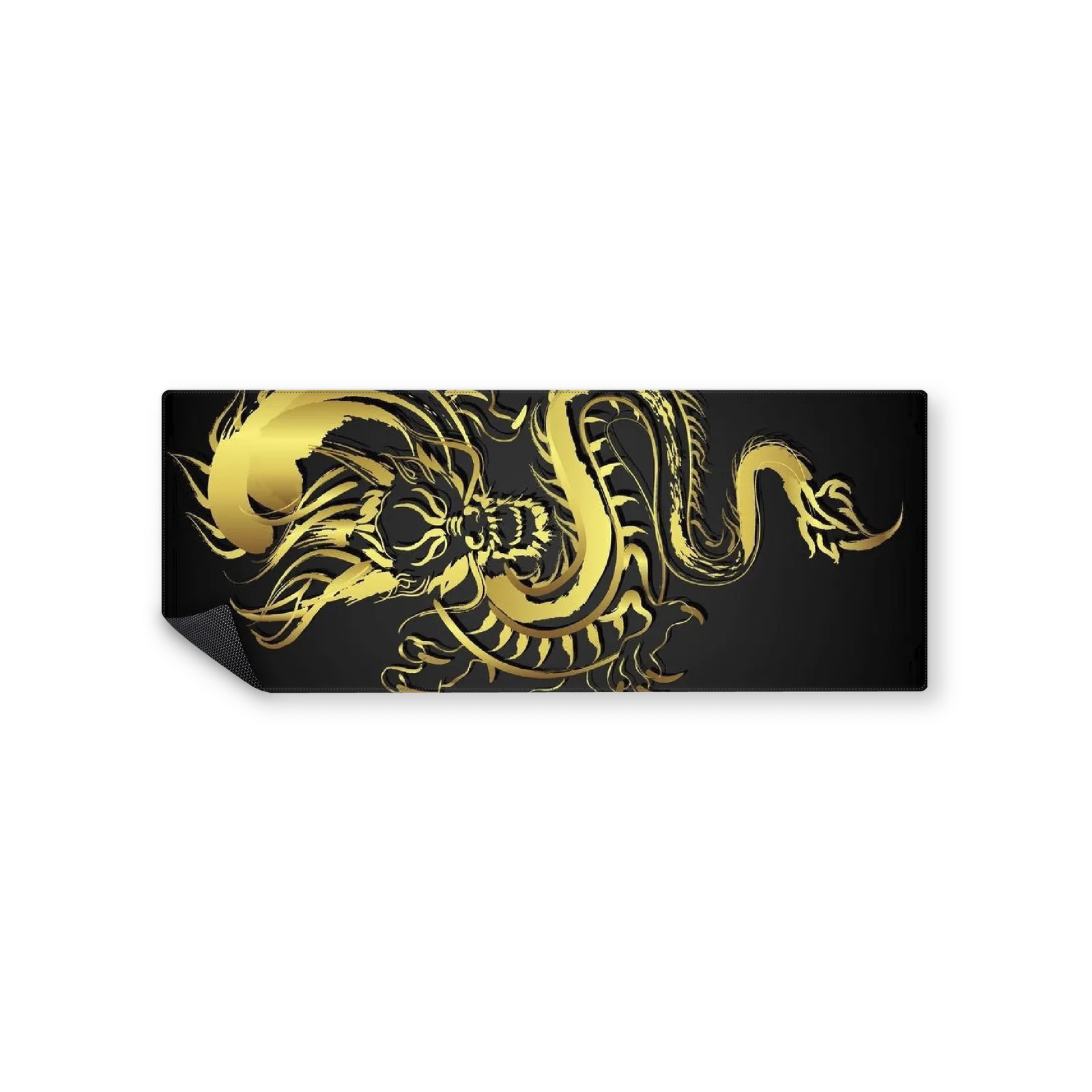 Mousepad Dragón dorado 82x32 Classic | Custom