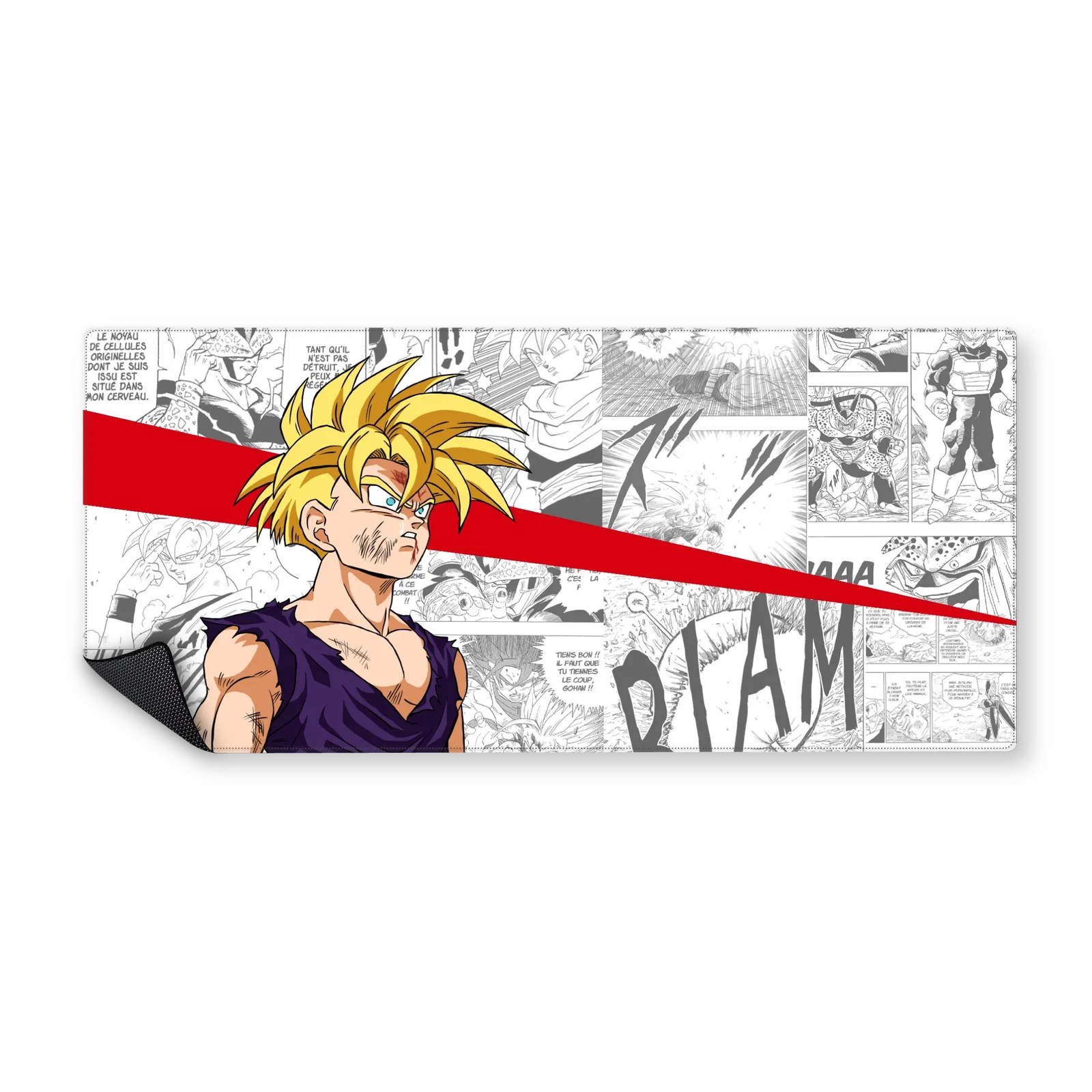 Mousepad gohan dragon ball 90x40 Classic | Custom