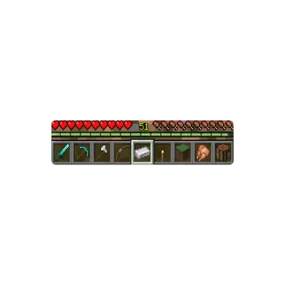 Mousepad items minecraft 82x20 Classic | Custom