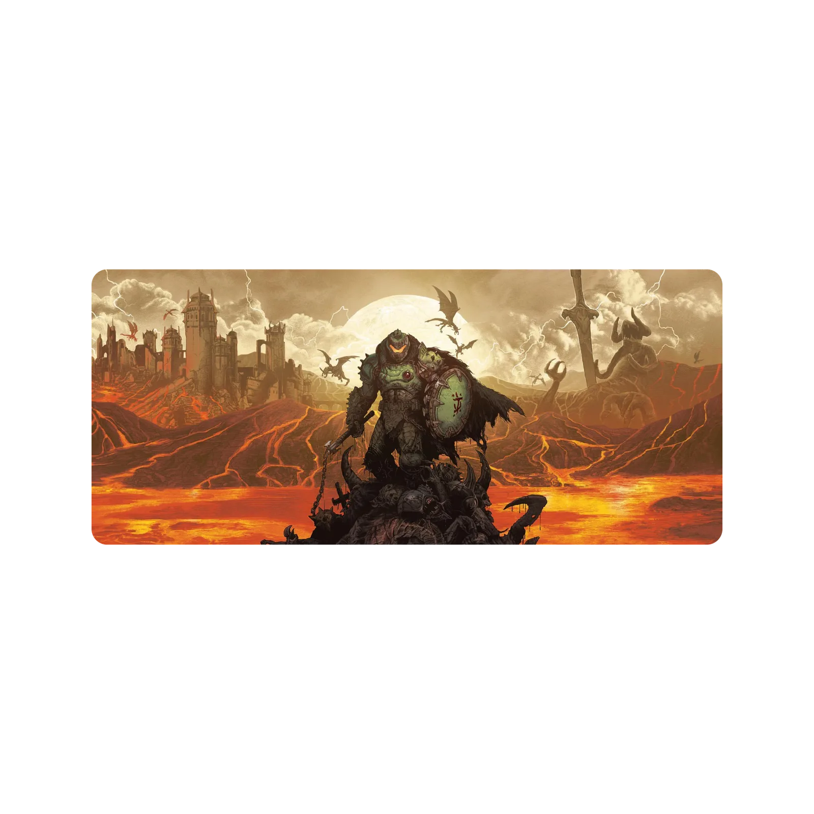 Mousepad Doom Dark Ages 70x30 PRO | Custom