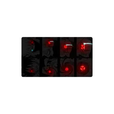 Mousepad kakashi y obito mangekyo sharingan 80x45 PRO | Custom