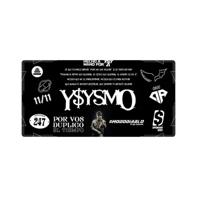 Mousepad ysy a 100x50 Classic | Custom