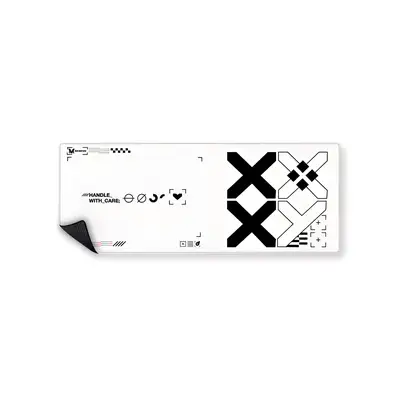 Mousepad X White Serie Classic de NOTMID, foto 12