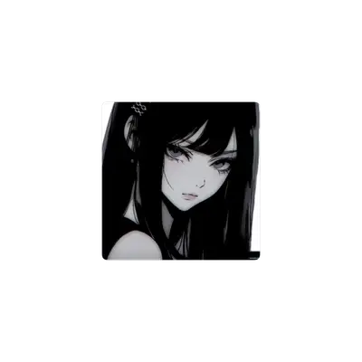 Mousepad aesthetic anime girl 40x40 PRO | Custom