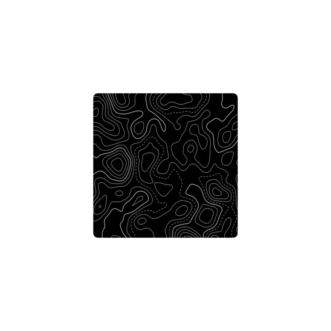 Topográfico negro u blanco