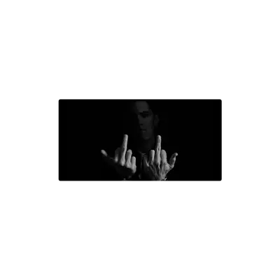 Mousepad eminem fvck you 70x35 Classic | Custom