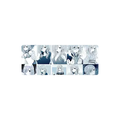 Mousepad Miku Nakano 82x32 PRO | Custom