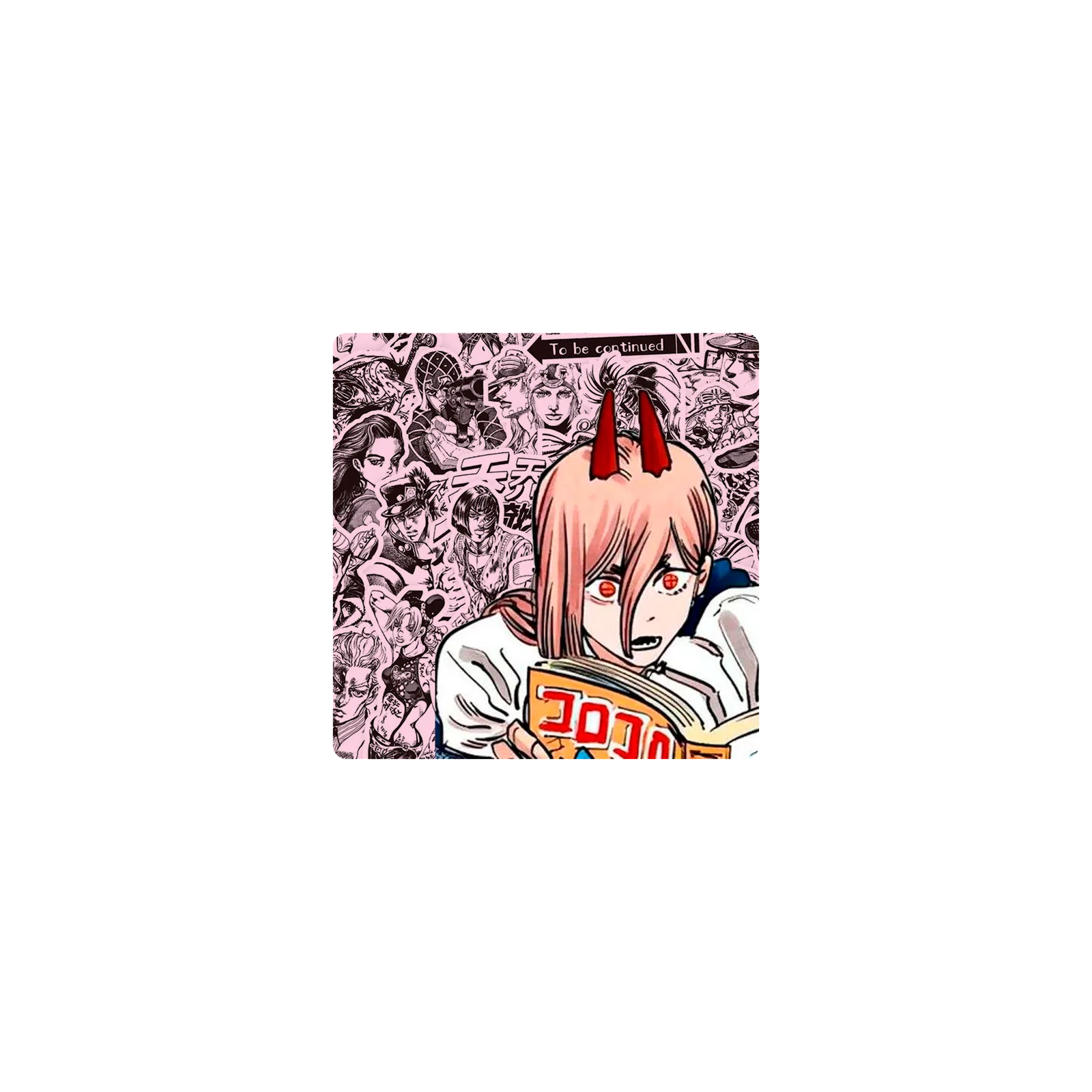Mousepad Power Jojos 25x25 Classic | Custom