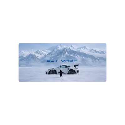 Mousepad Penguin Porsche 90x40 PRO | Custom