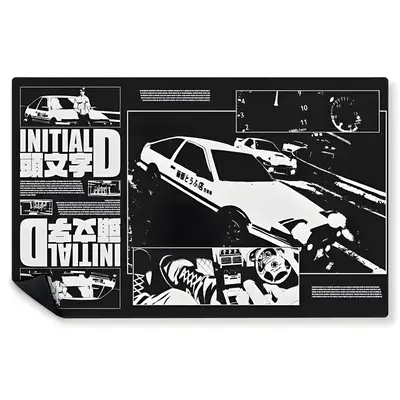 Mousepad Initial D Vintage Serie PRO de NOTMID, foto 4