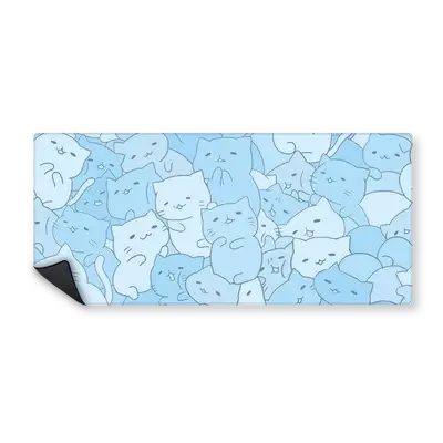 Mousepad Gatitos celestes 90x40 Classic | Custom