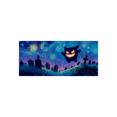 Mousepad Van Gogh-Gengar 90x40 Classic | Custom