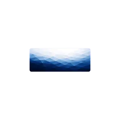 Mousepad Mousepad Minimalista Geometrico Azul 65x25 Classic | Custom