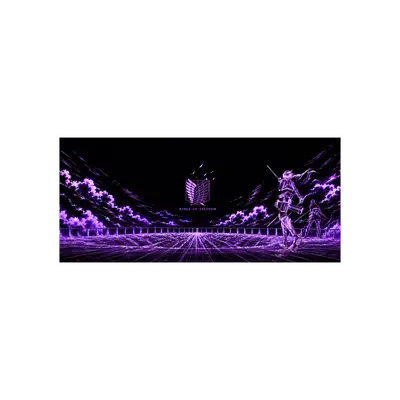 Mousepad Snk violeta 90x40 PRO | Custom-recto
