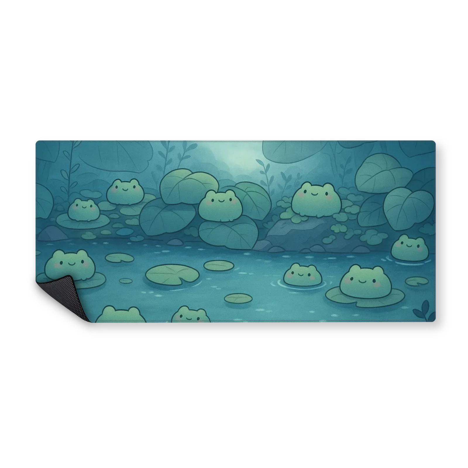 Mousepad Sapitos en estanque 90x40 Classic | Custom