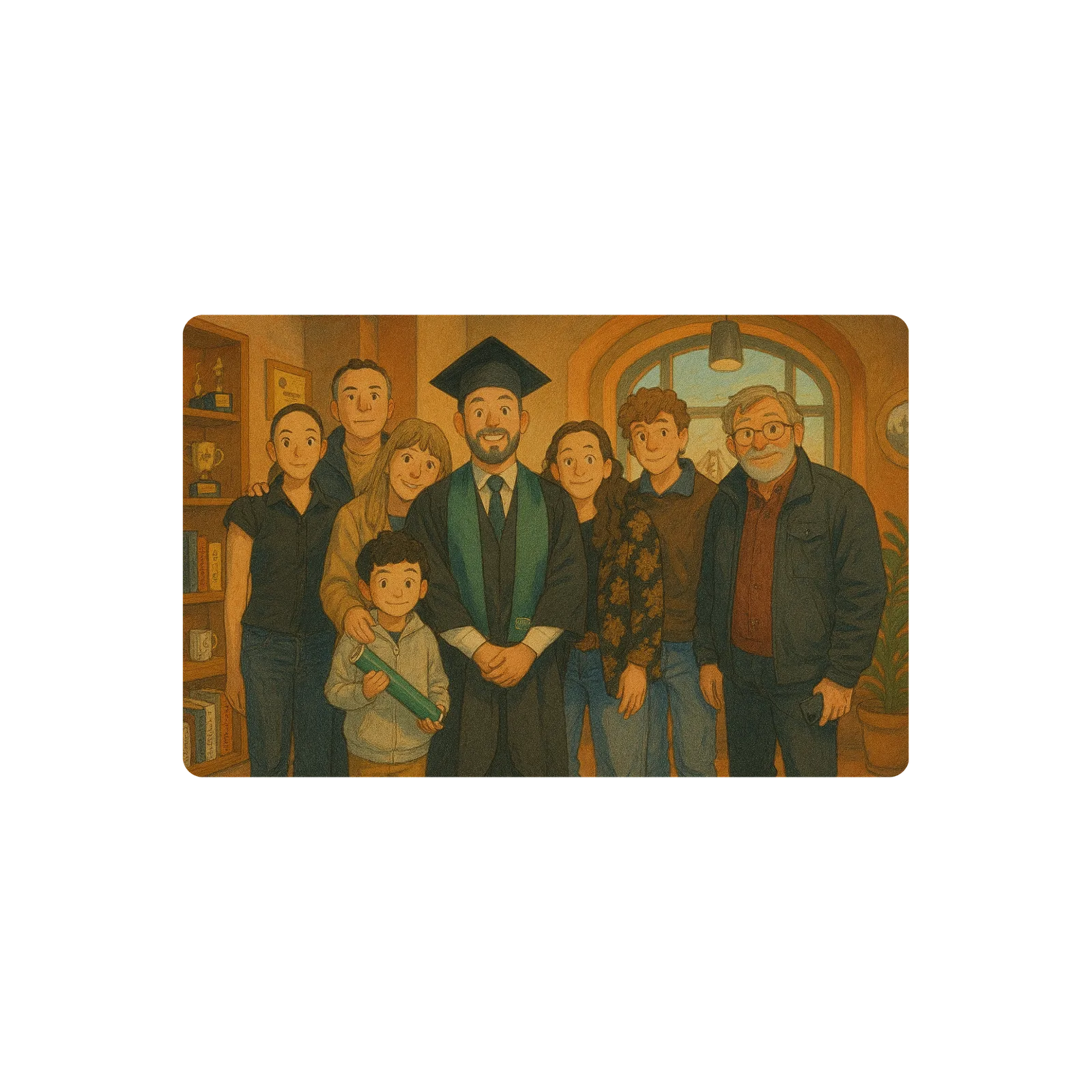 Mousepad Familia Recibida 82x52 Classic | Custom