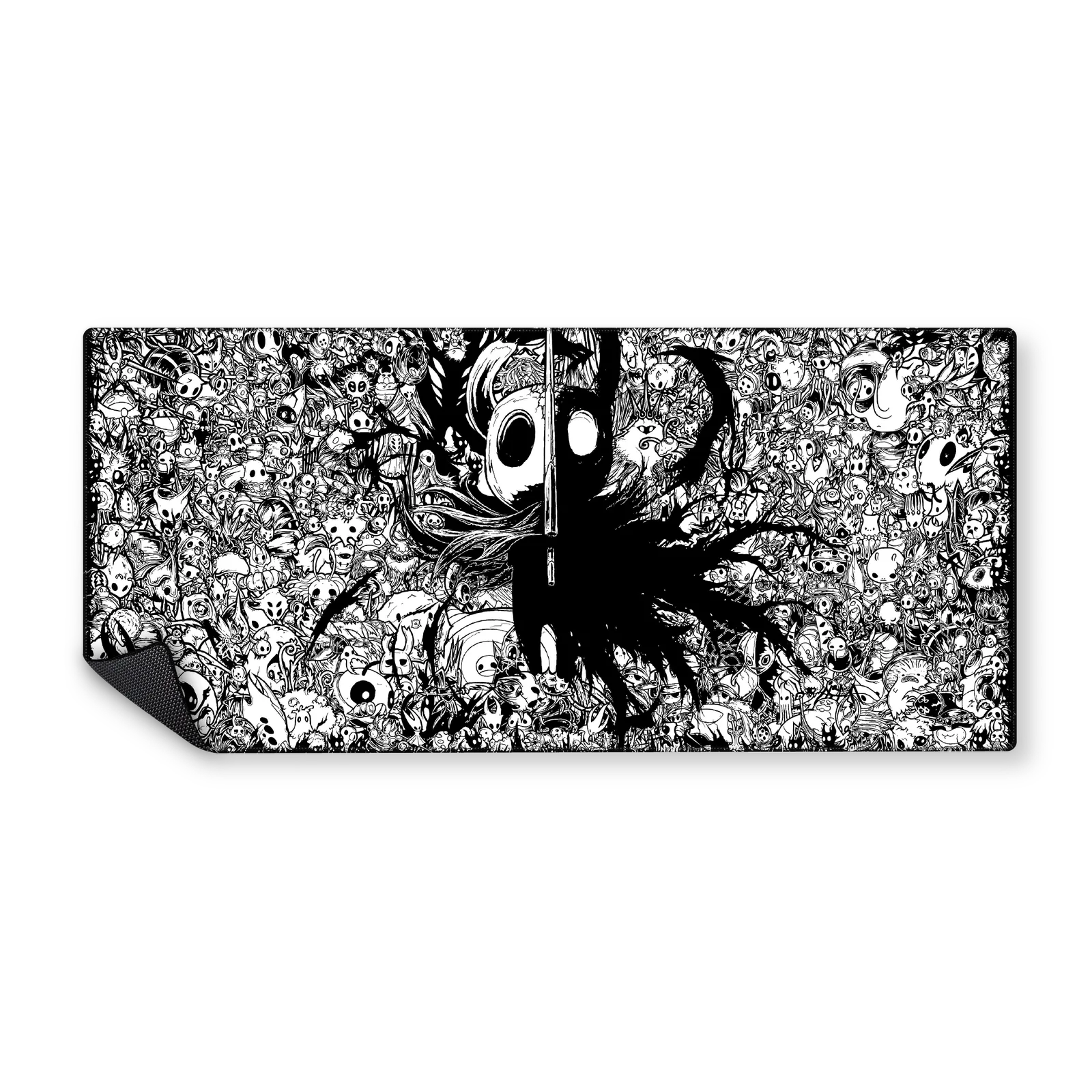 Mousepad Hollow Knight B&W 90x40 PRO | Custom