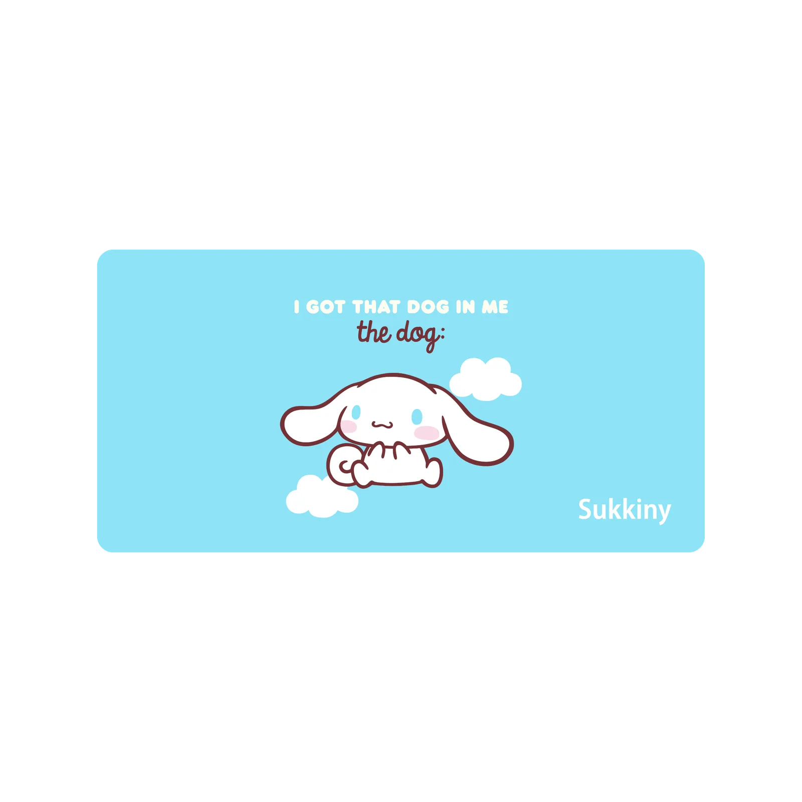 Mousepad Cinnamonroll 65x32 Classic | Custom