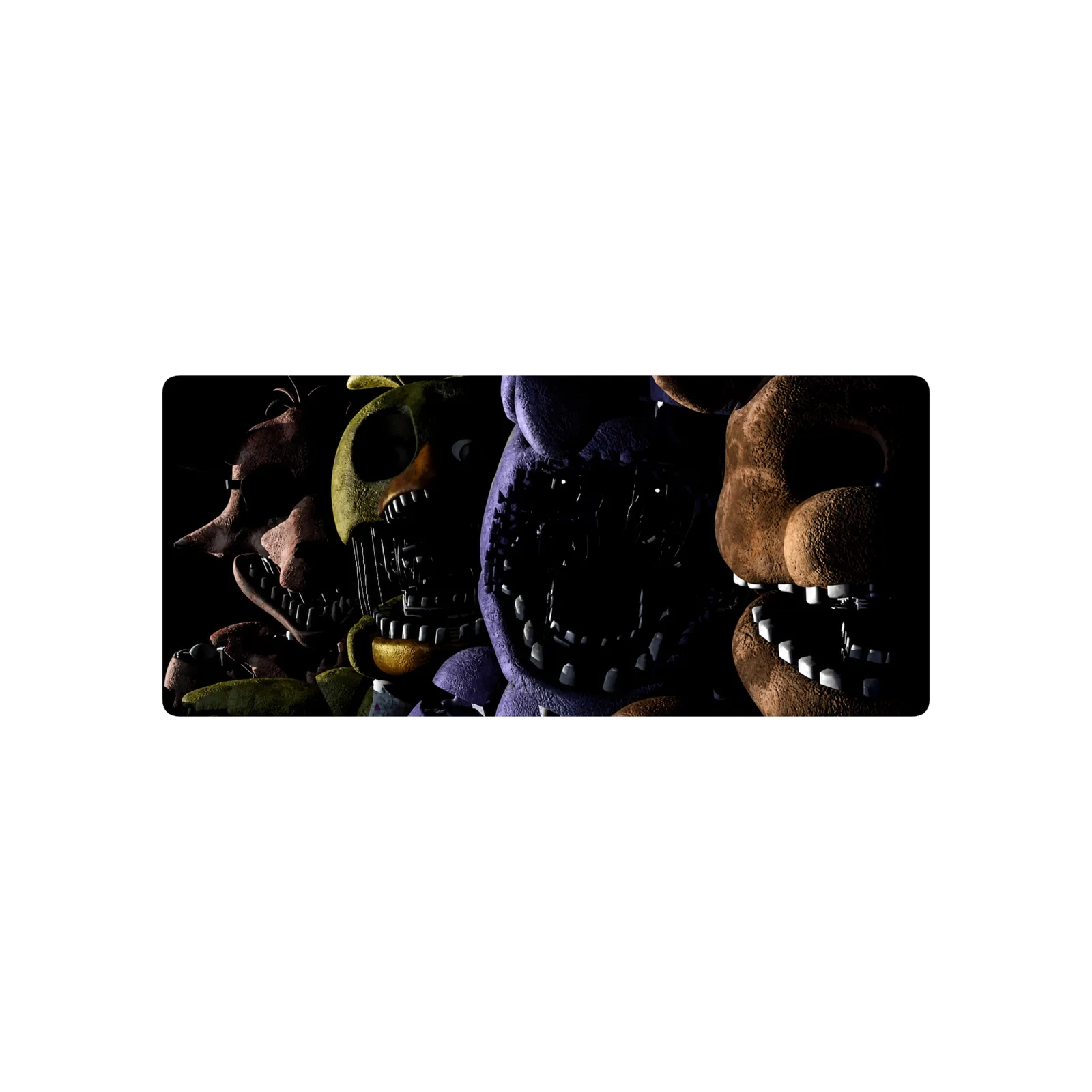 Animatronicos en fila