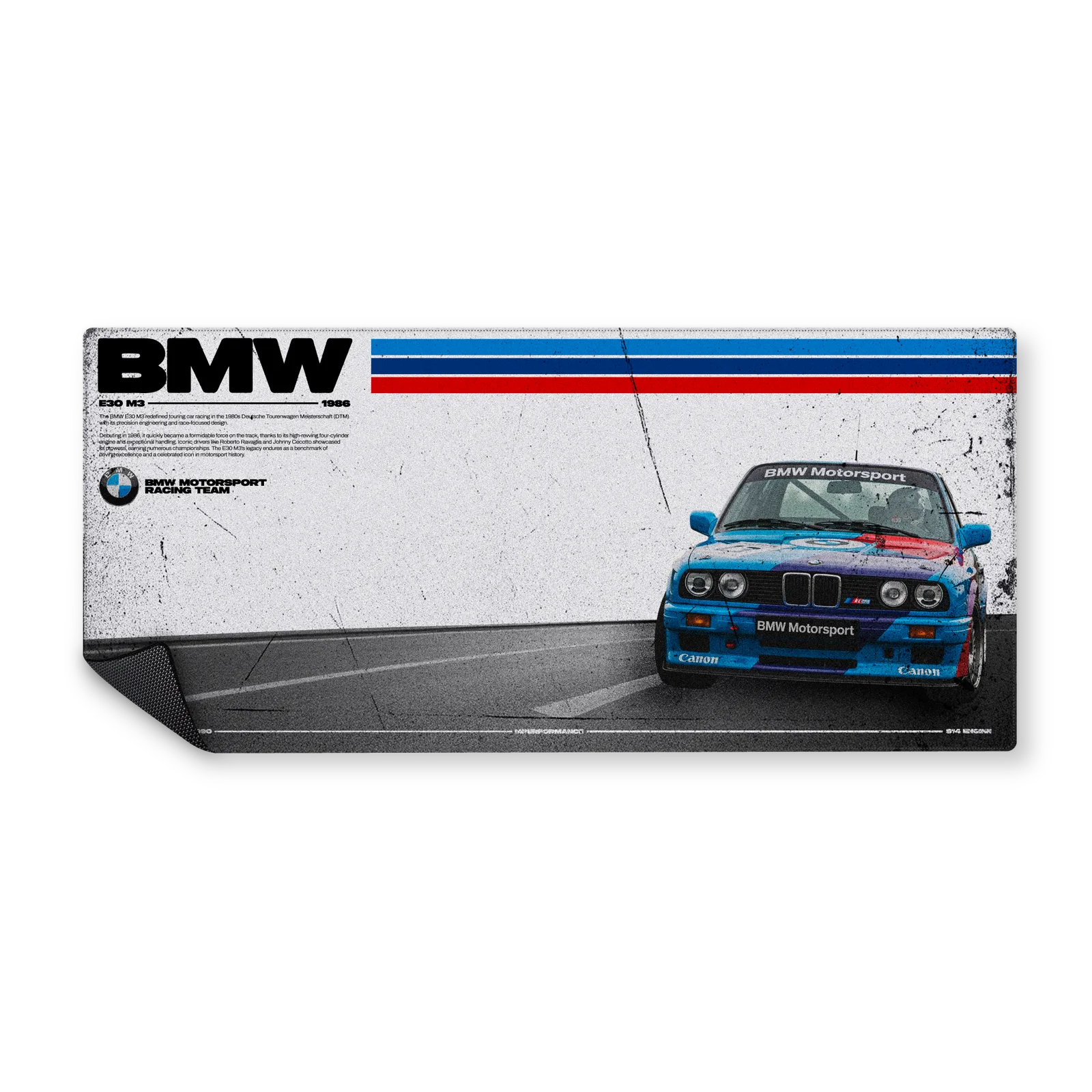 Mousepad BMW Motorsport 90x40 Classic | Custom