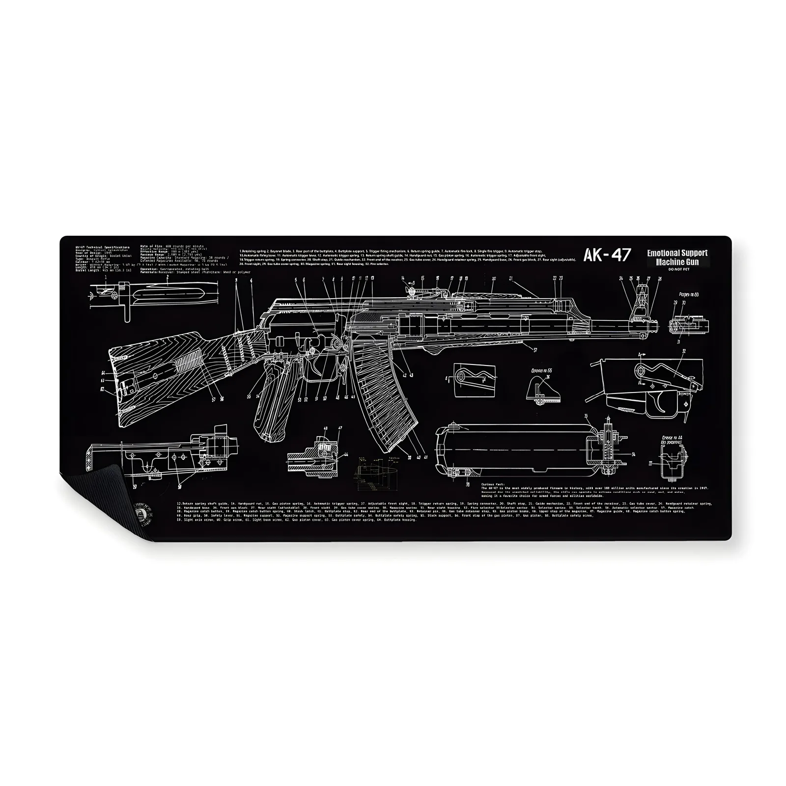 Mousepad AK-47 | NOTMID