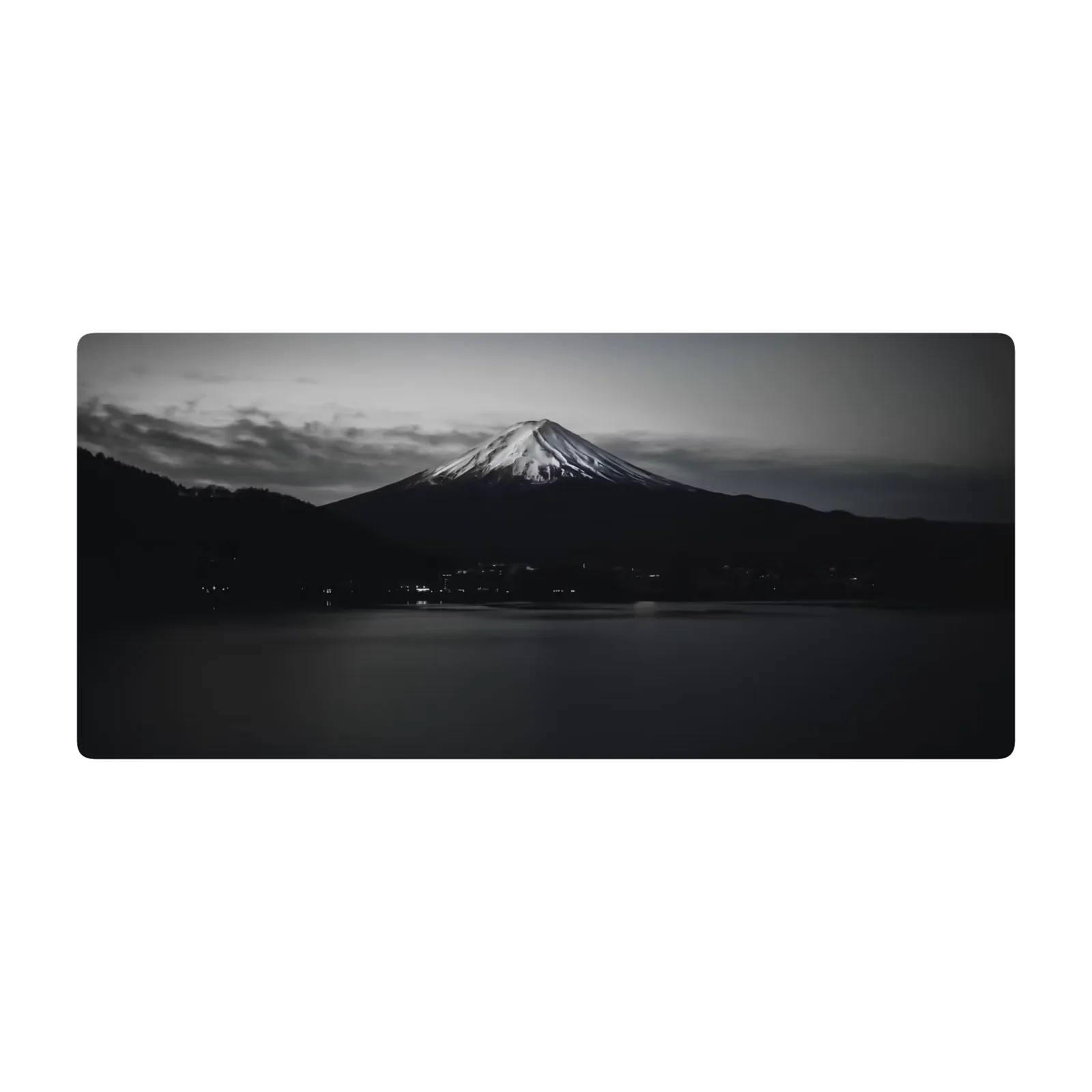 Monte fuji black and white