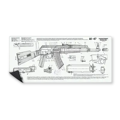 Mousepad AK-47 Serie Classic de NOTMID, foto 2