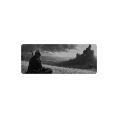 Mousepad Golden brown blanco y negro 82x32 PRO | Custom
