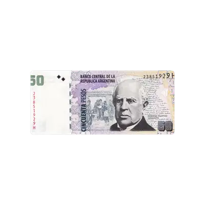 50 pesos argentinos