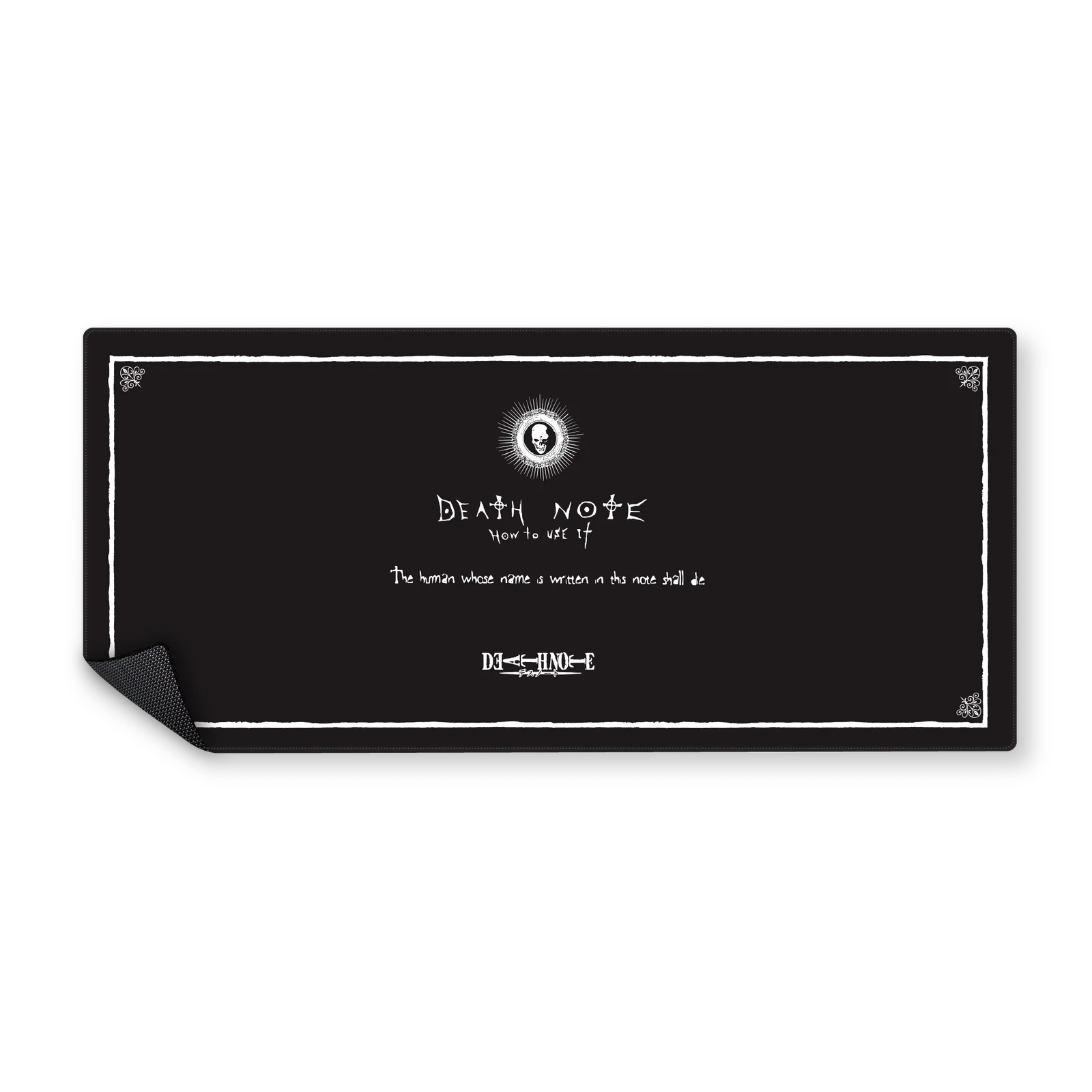 Mousepad Death Note How to use it 2 90x40 Classic | Custom