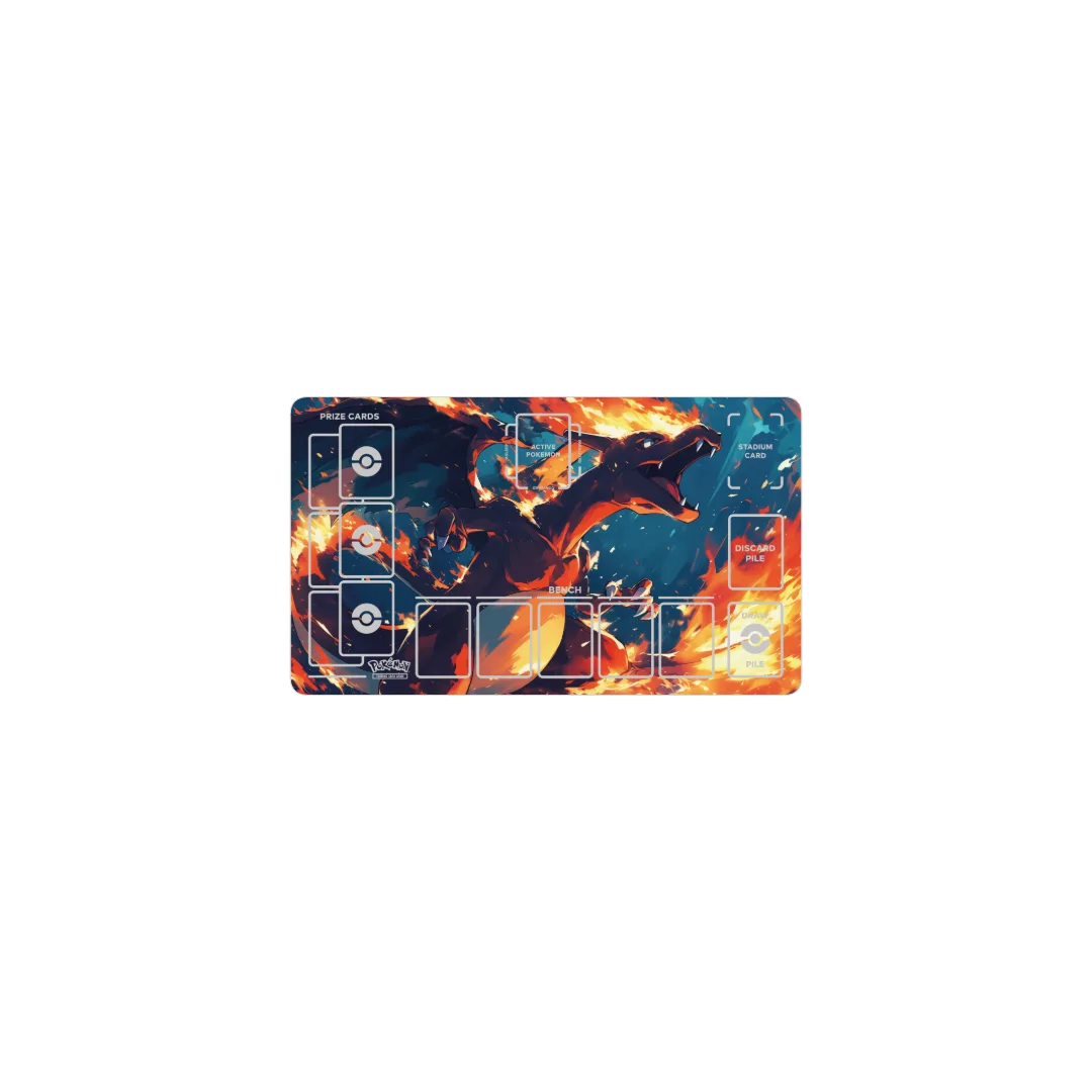 Charizard playmat TCG