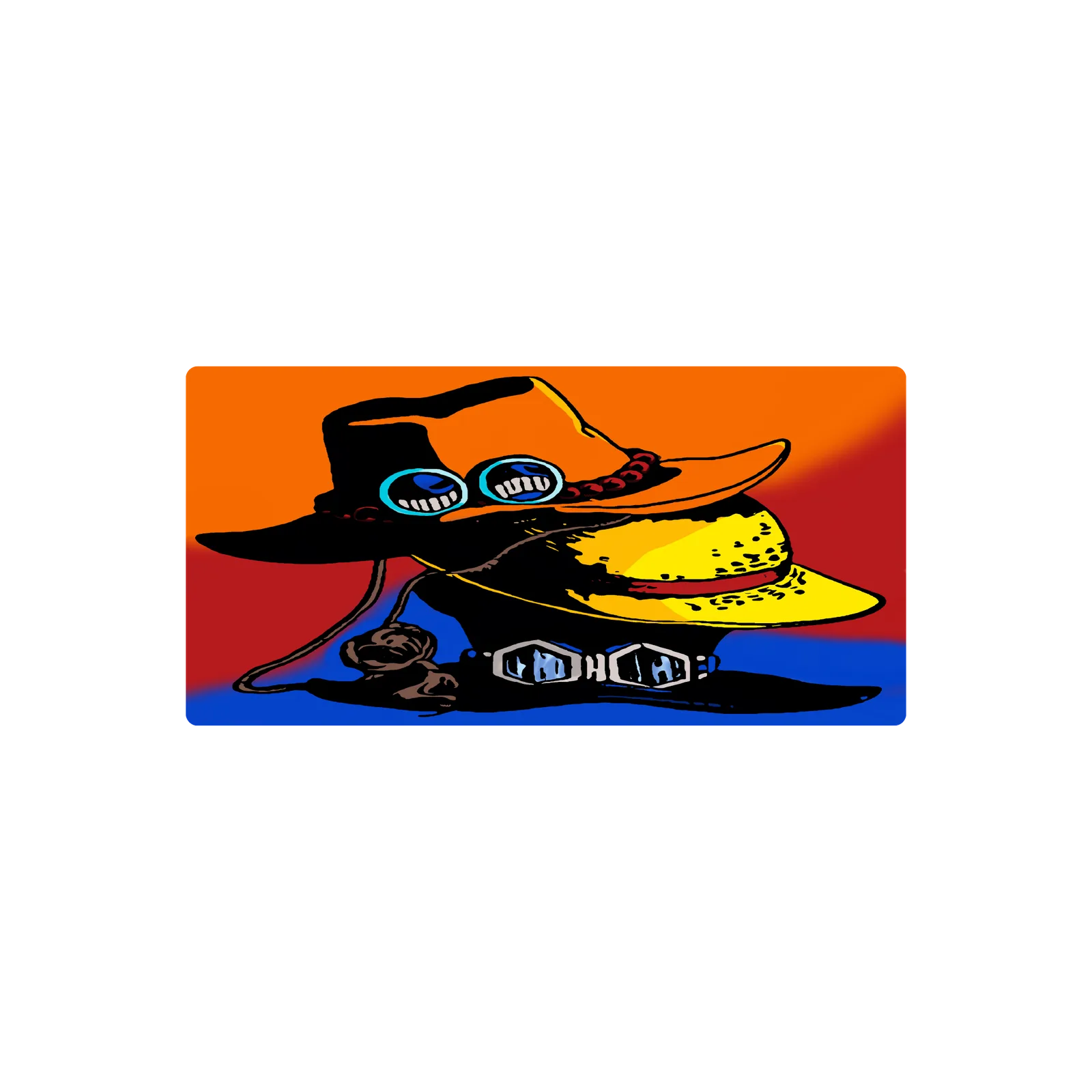 Mousepad sombreros de hermanos 91x45 Classic | Custom
