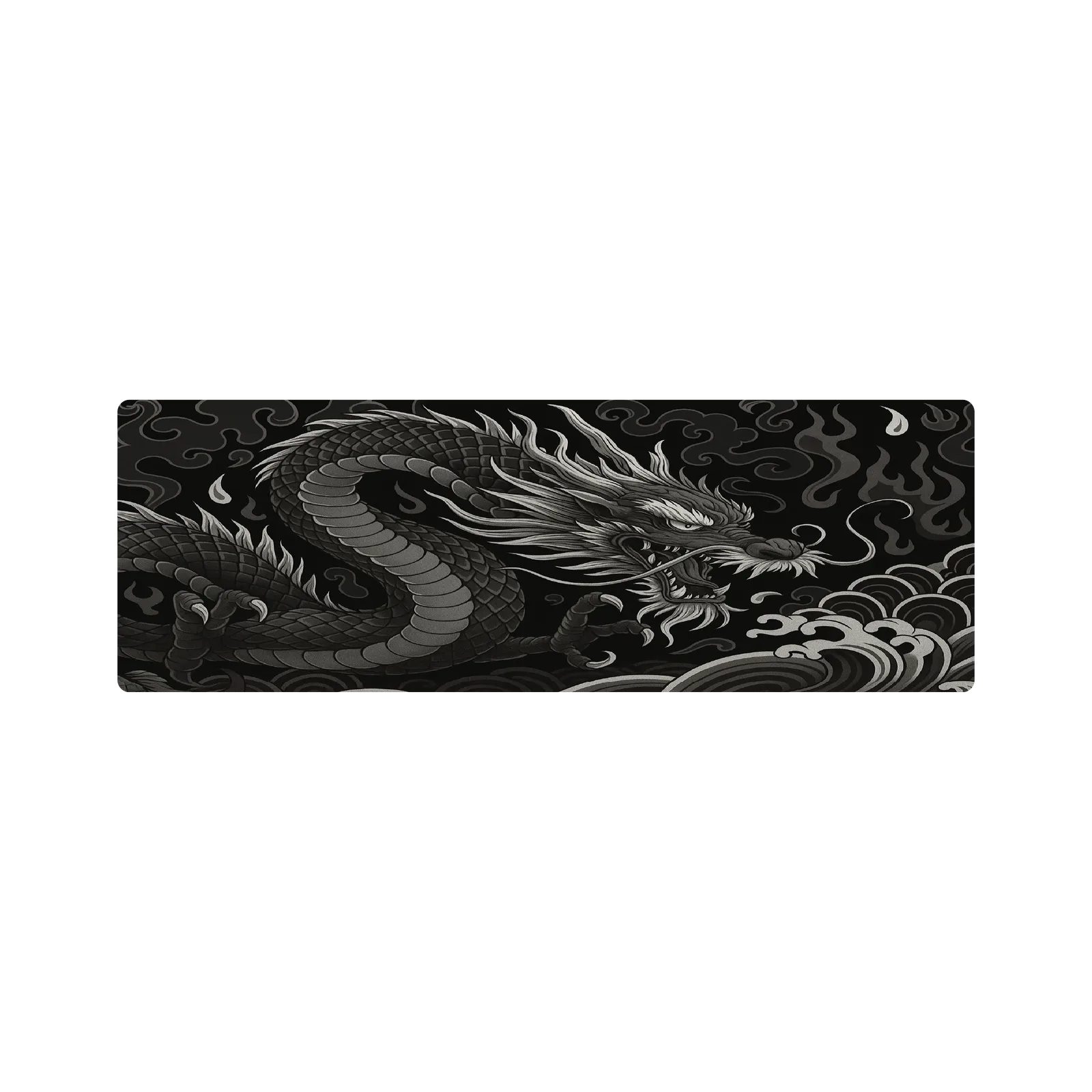 Mousepad dragon oriental 90x30 Classic | Custom