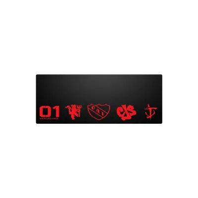 Mousepad XorfitoRojo 82x32 PRO | Custom