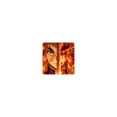 Mousepad rengoku 25x25 Classic | Custom