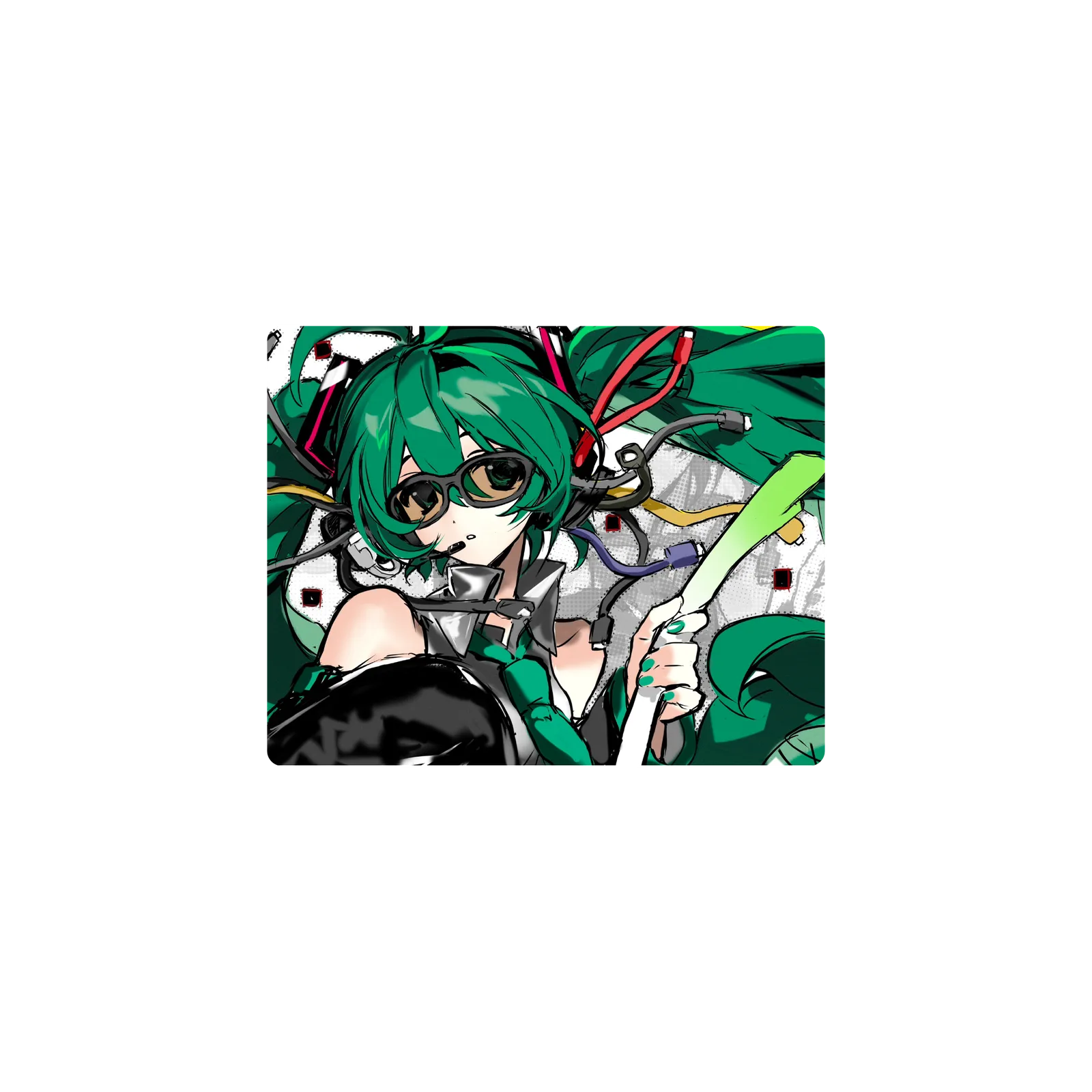 Mousepad miku verde 50x40 PRO | Custom