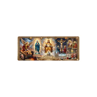 Mousepad Ecclesia catholica 82x32 Classic | Custom