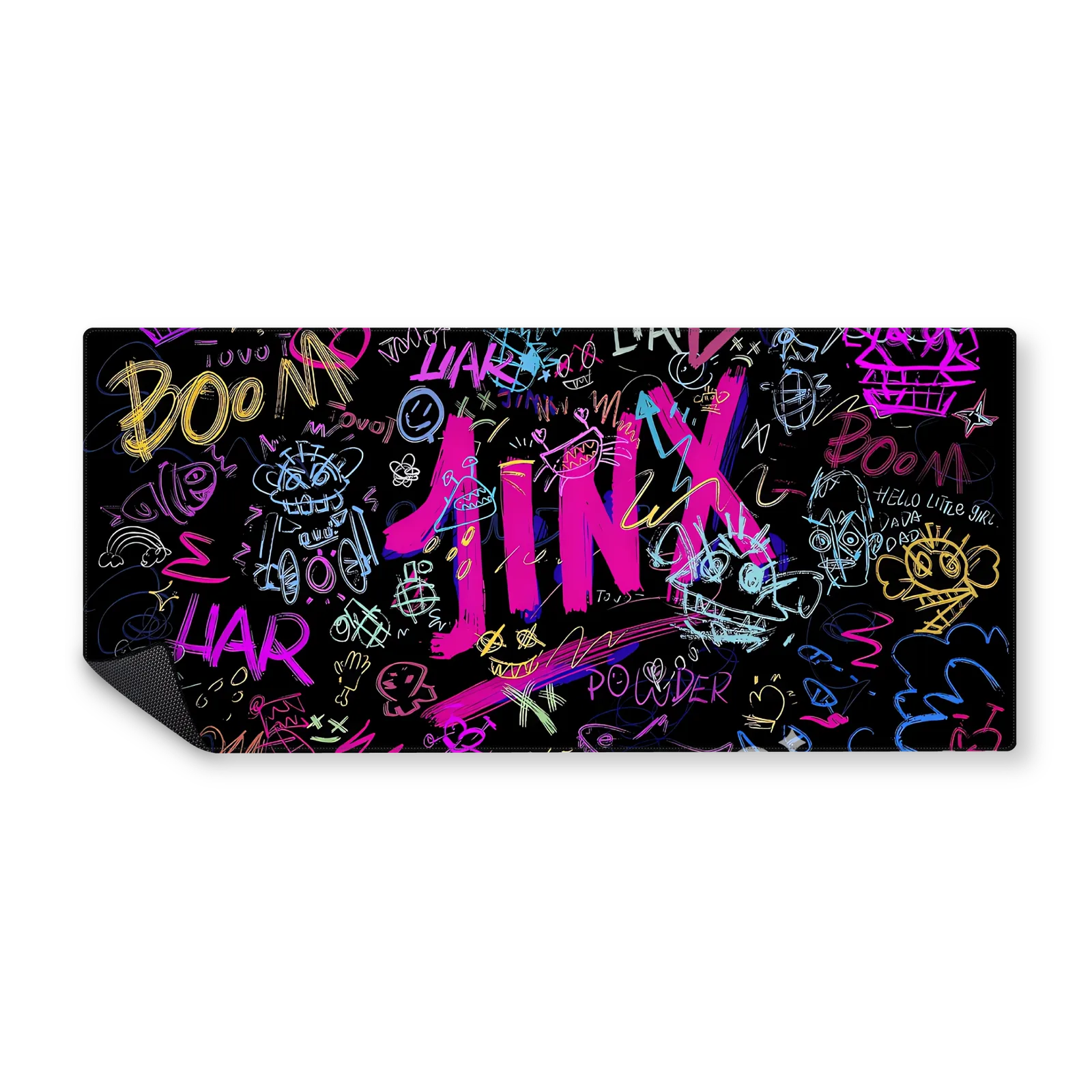 Mousepad GRAFFITI DE JINX 90x40 Classic | Custom