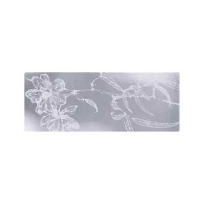 Mousepad Gray Smoke Blossom 80x30 Classic | Custom