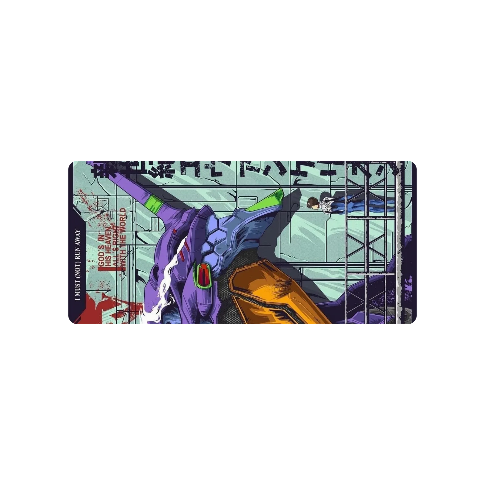 Mousepad Shinji EVA 01 65x30 PRO | Custom