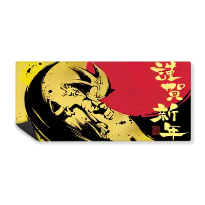 Mousepad Sonic arte japonés 90x40 Classic | Custom