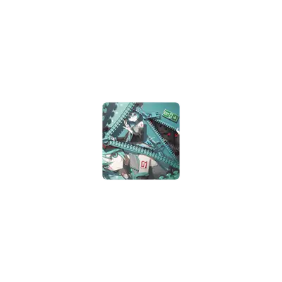 Mousepad Hatsune Miku 3rd 25x25 Classic | Custom