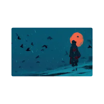 Mousepad Itachi mirando a la nada pensando en tod 100x60 Classic | Custom