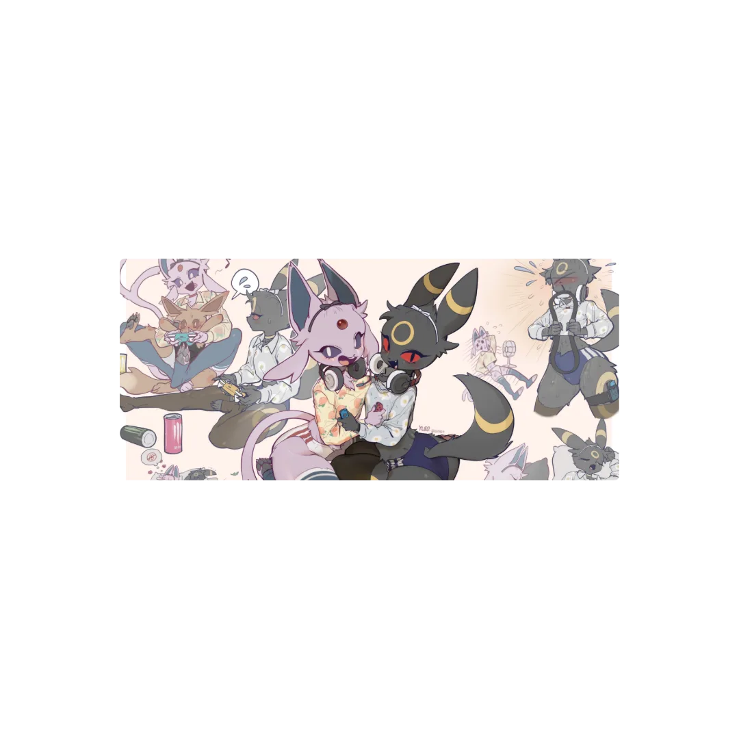 Silveon y Umbreon